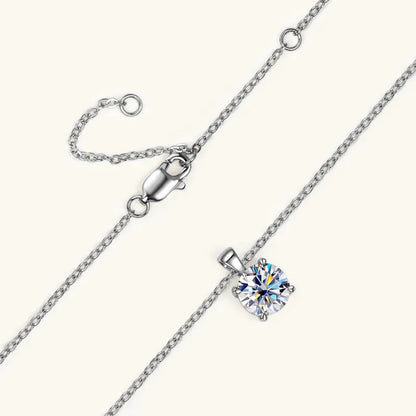 Shimmering Beauty - 1 carat Moissanite Necklace