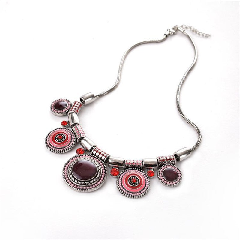 Retro Aztec Vibe Necklace