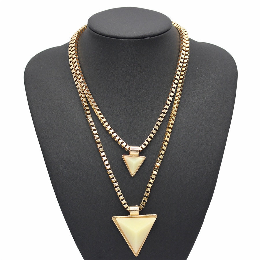 Retro Aztec Vibe Necklace