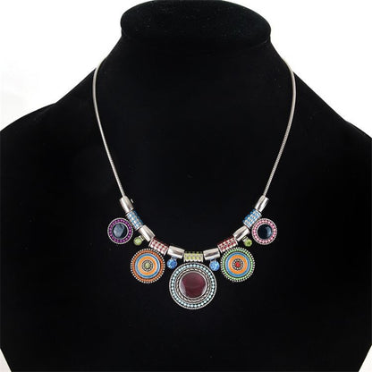 Retro Aztec Vibe Necklace