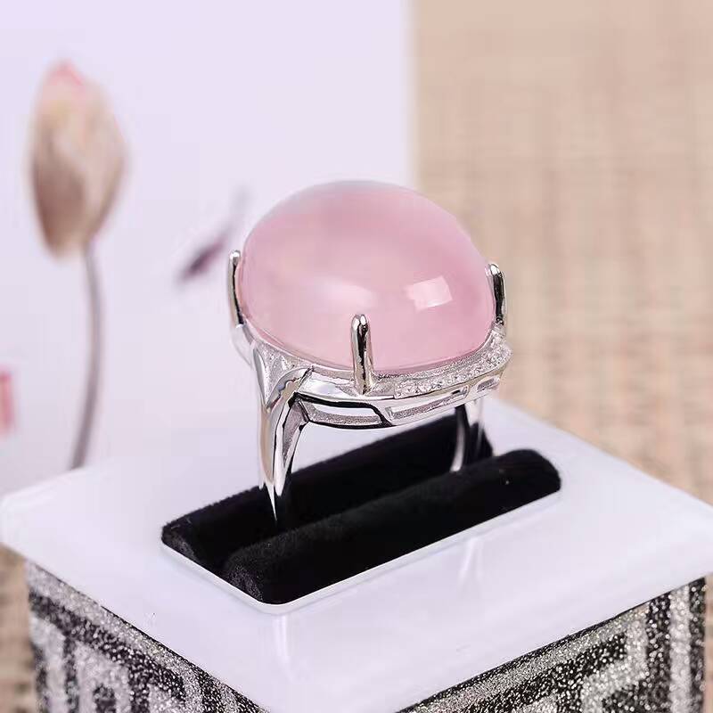 Vintage Rose Quartz Ring