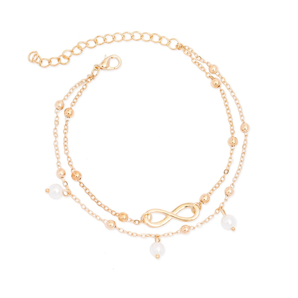 Minimalist Boho Chic Anklets