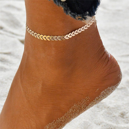 Boho Anklet Stack