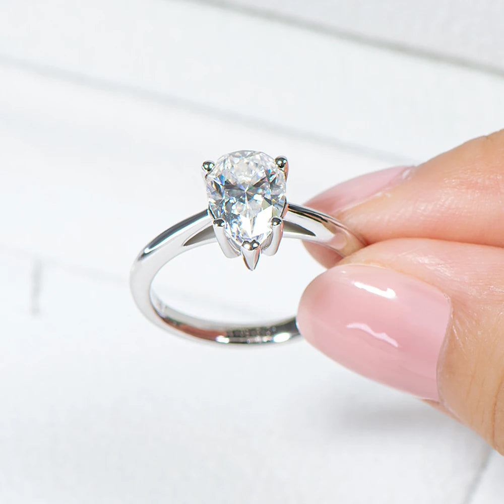 Sparkle of Forever: Moissanite Ring