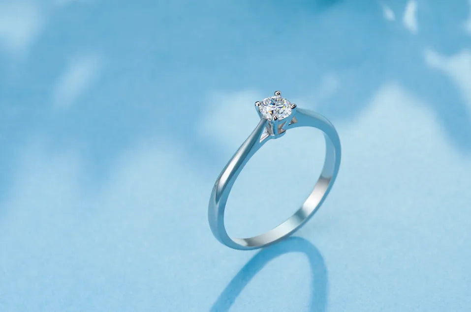 Eternal Luster Moissanite Ring