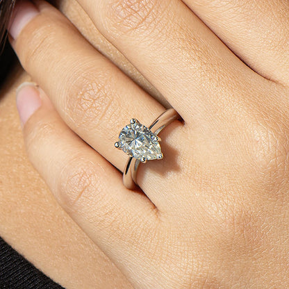 Sparkle of Forever: Moissanite Ring