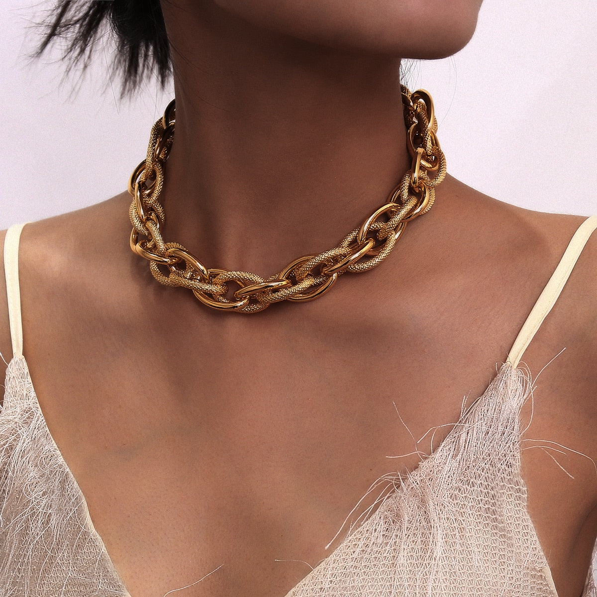 Chunky Textured Necklace