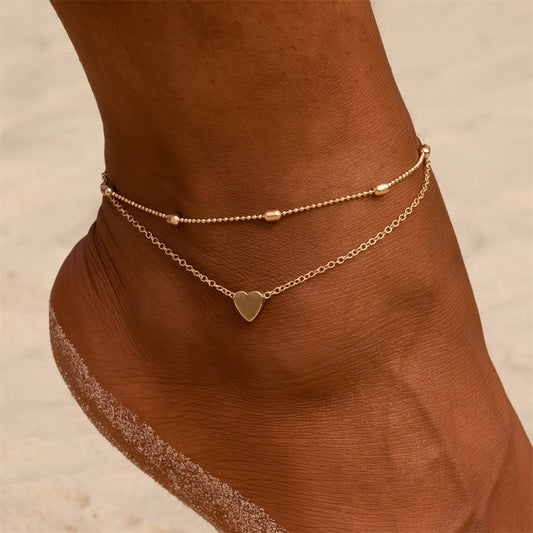 Minimalist Boho Chic Anklets