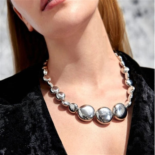 Vintage Metallic Necklace